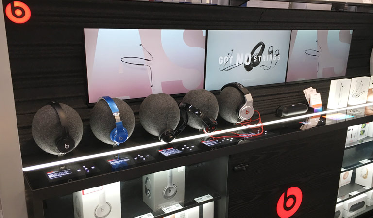 Beats Headphone Retail Kiosk