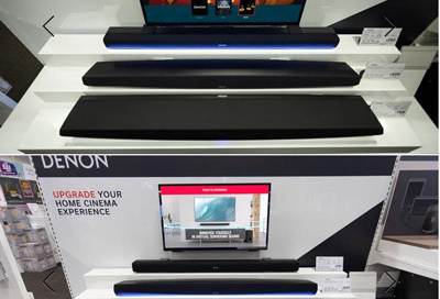 sound bar demonstration